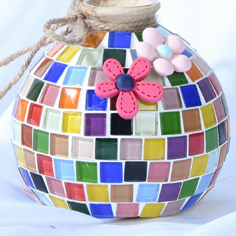 Artificial Antique Vase Arts &amp; Crafts Kit Crystal Glass DIY Mosaic Kits