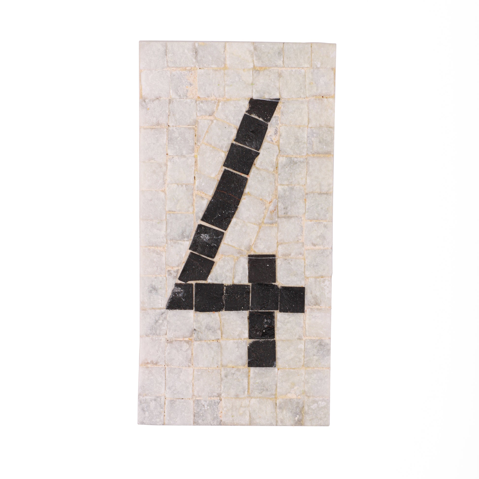 Handmade Mosaic Number Art DIY Craft Kit Complete Set Numbers Personalized Home Decor Signs Projects Solid Pattern