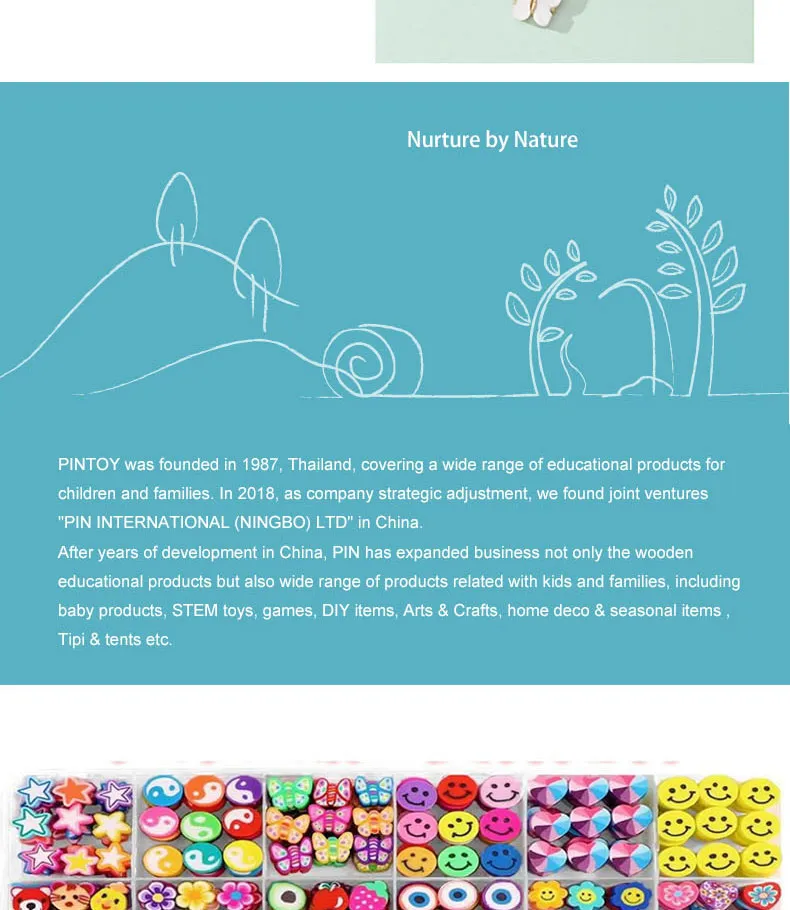Clay Polymer Beads Flat Round Spacer Heishi Craft Kit