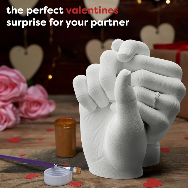 Hand Casting Kit Couples | Keepsake Hand Mold Kit Couple Handmade Mold Kit For Holiday Activities