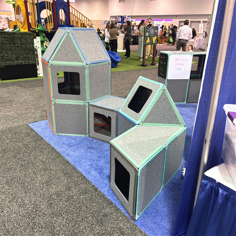2026 New Magnetic Panel Playhouse DIY Panel Kit Big Set Lightweight Panels with Built-in Magnets Large Construction Toy