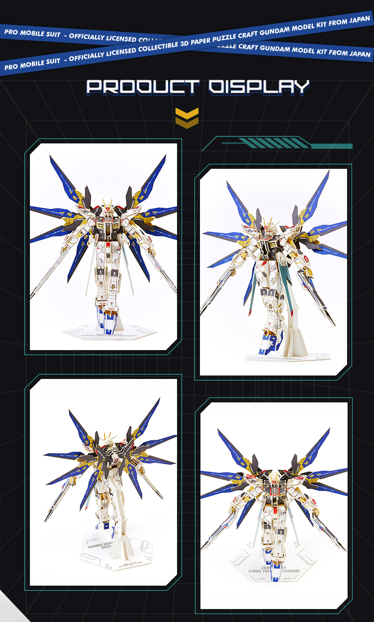 Gundam 3D Puzzle detail 3