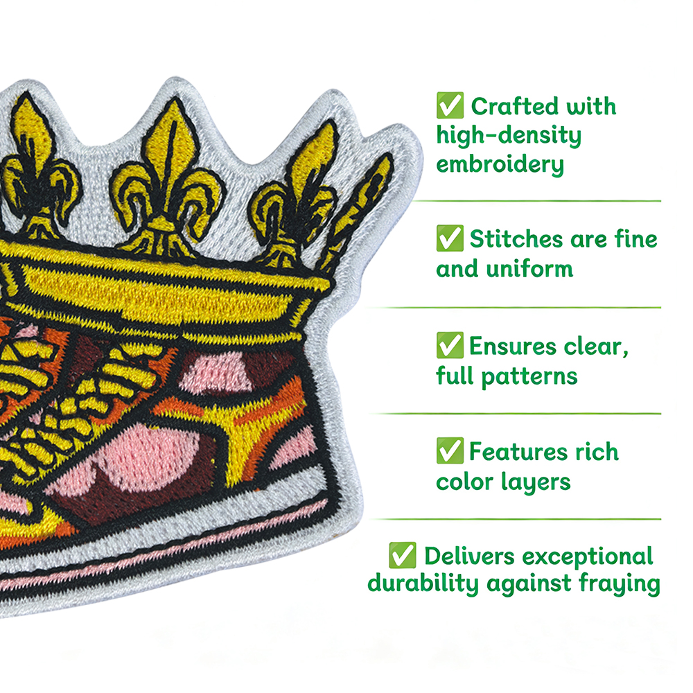 Customize Your Own Design Embroidered Patch Embroidery Badge Sew On Iron On Custom Embroidery Patch For Apparel Cap