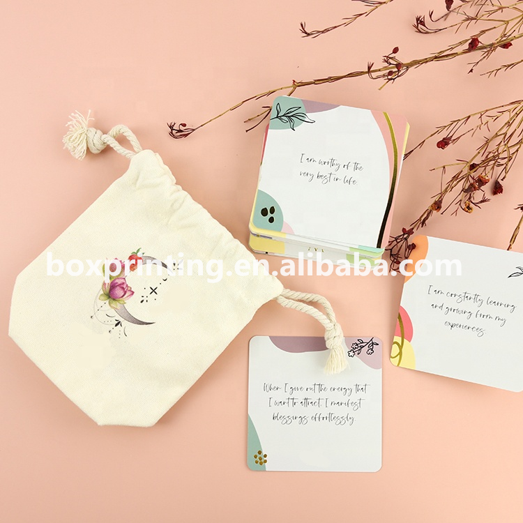Drawstring pouch packaging