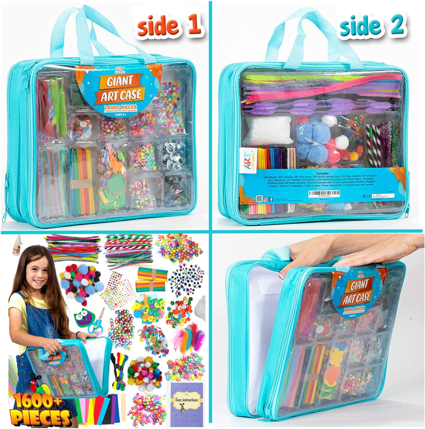Christmas New Educational Toys Wholesale Custom Non Toxic Art Creative Educational Toys Kids Diy Craft Kit for Girl Boys