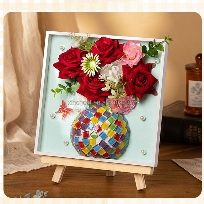 DIY Vase Mosaic Painting Kit