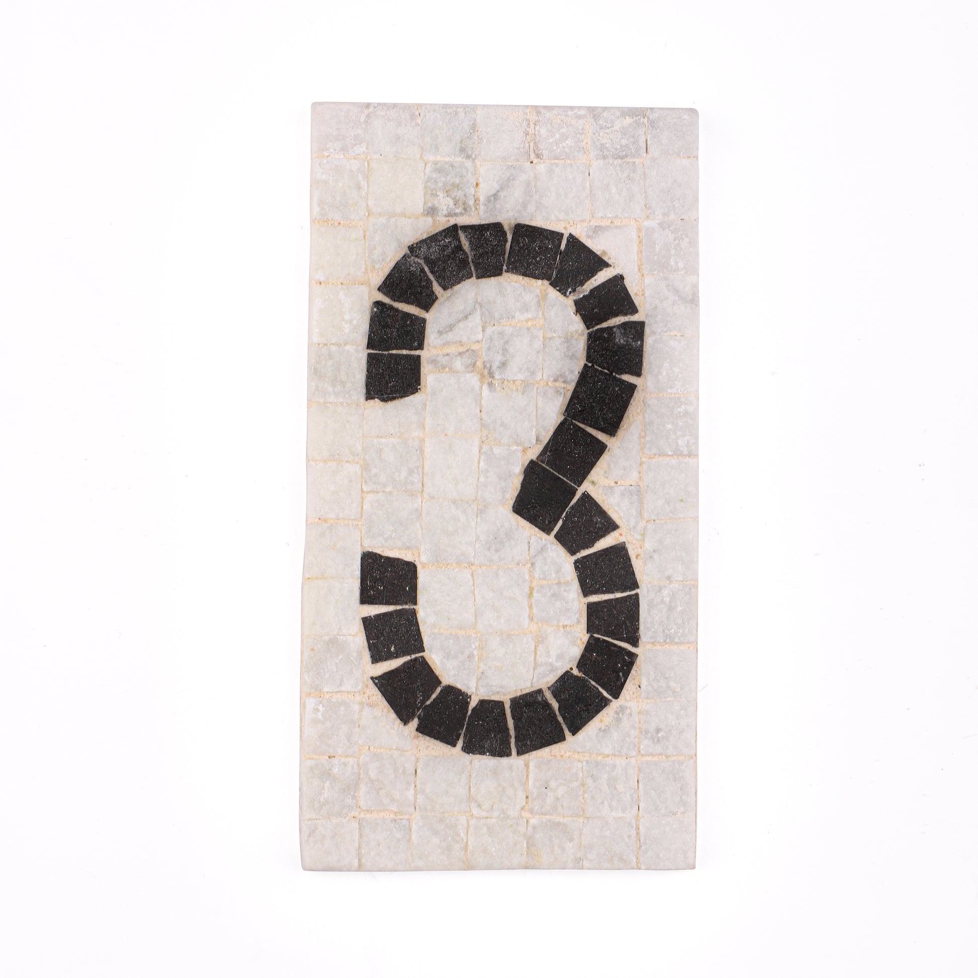 Handmade Mosaic Number Art DIY Craft Kit Complete Set Numbers Personalized Home Decor Signs Projects Solid Pattern