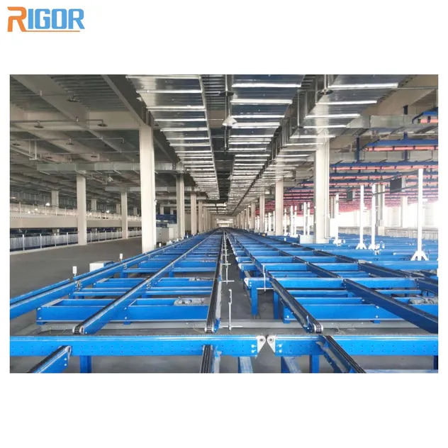 Customized Pallet Handling Efficient Material Handling Chain Conveyor Transfer Unit