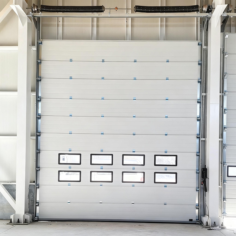 Professional Industrial Sectional Overhead Door - Heavy-Duty Steel, Insulated For Warehouse &amp; Factory