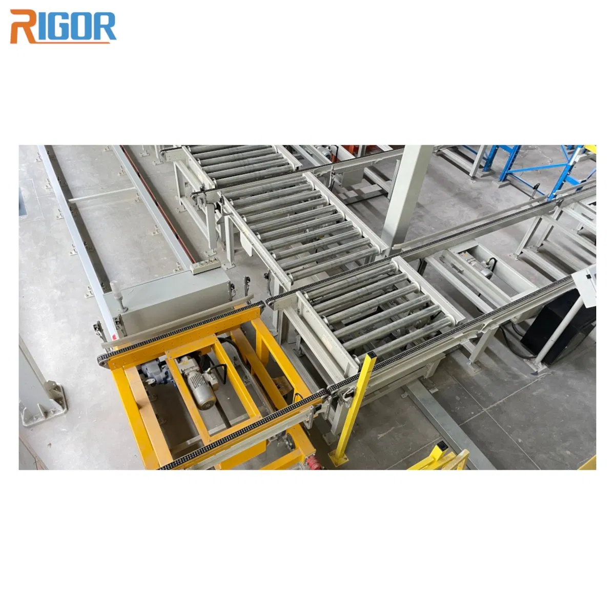 High-Performance Conveyor Pallet Rgv Roller Chain Conveyor System for Warehouse Solutions