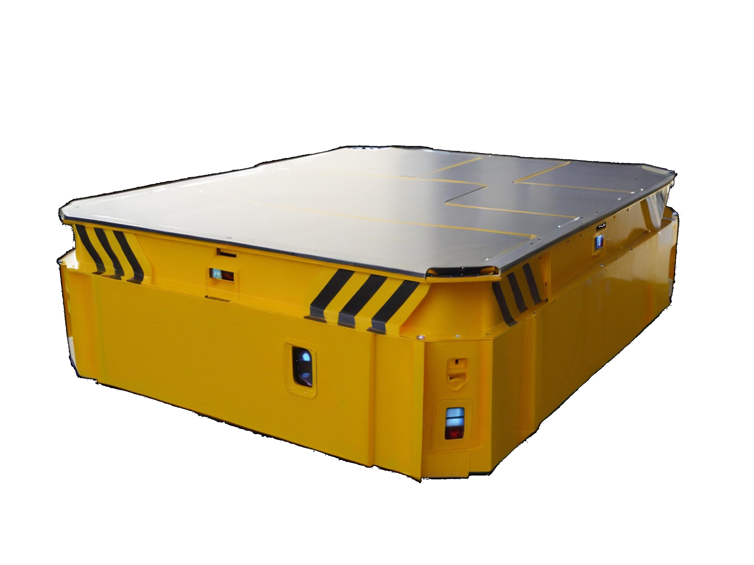 MRT Pallet Piggyback AGV Robot-Lithium Battery Laser Slam Navigation 20 Ton Load Capacity for Material Handling
