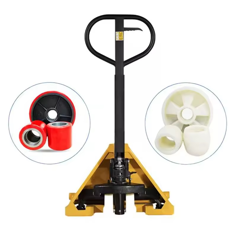Good Price 2000 kg Pallet Jack Stacker Transpallet Manuale Hand High Lift Hydraulic Pallet Truck Trolley Lifter