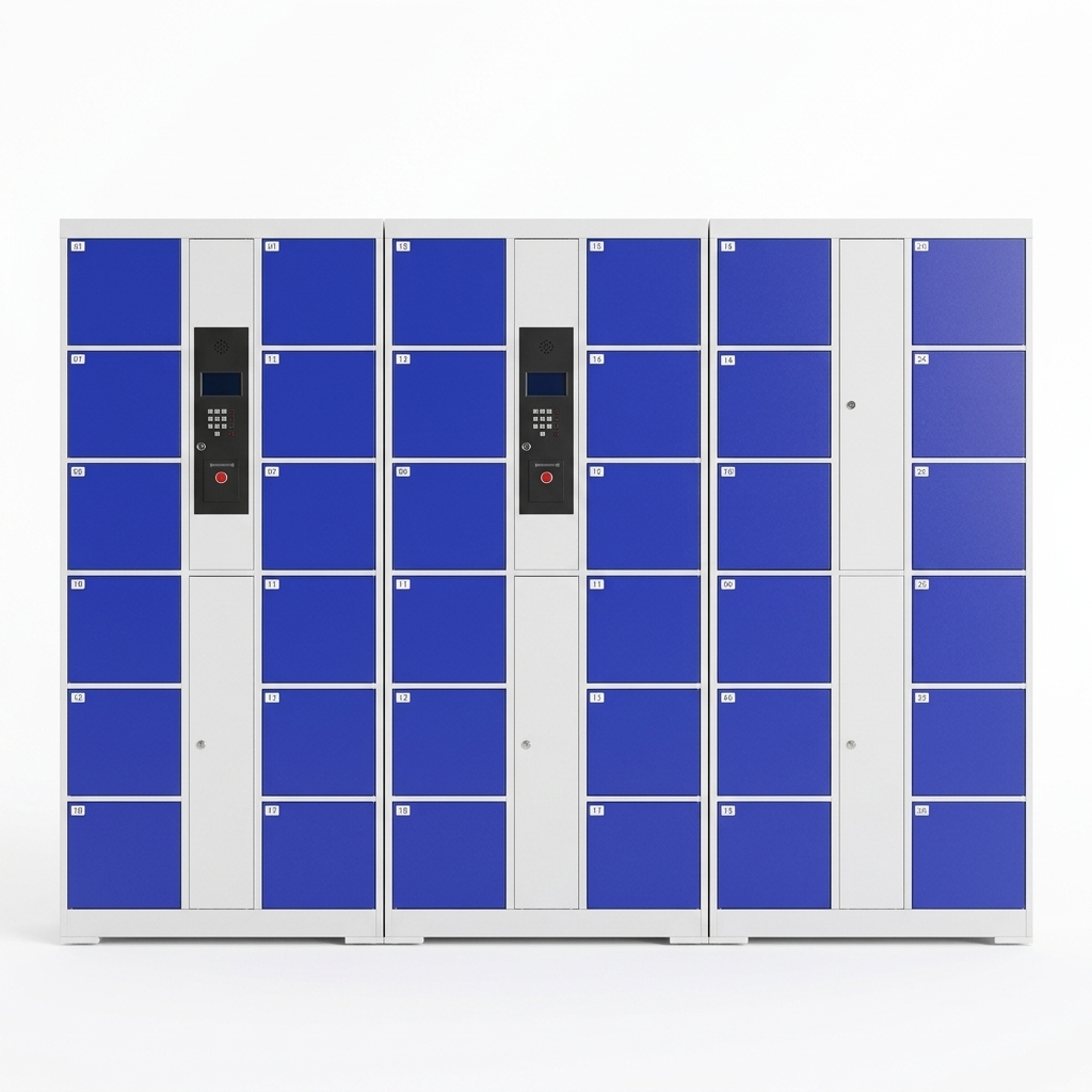 All-in-one 24H Automated Smart Cabinet System Electronic Luggage Express Parcel Self-service Storage Locker