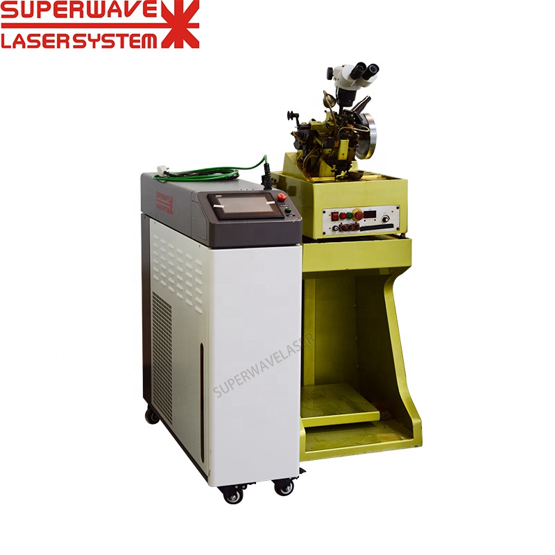 18K 24K Gold Chain Making Machine Necklace Weaving &amp; Laser Welding Machine For Jewelry