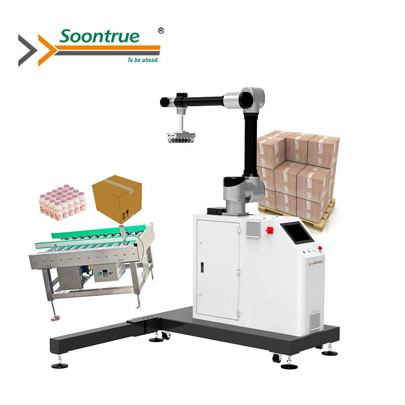 Automatic Robot Palletizer Packaging Production Line Automatic Palletizer New Product 2024 Robot Palletizer