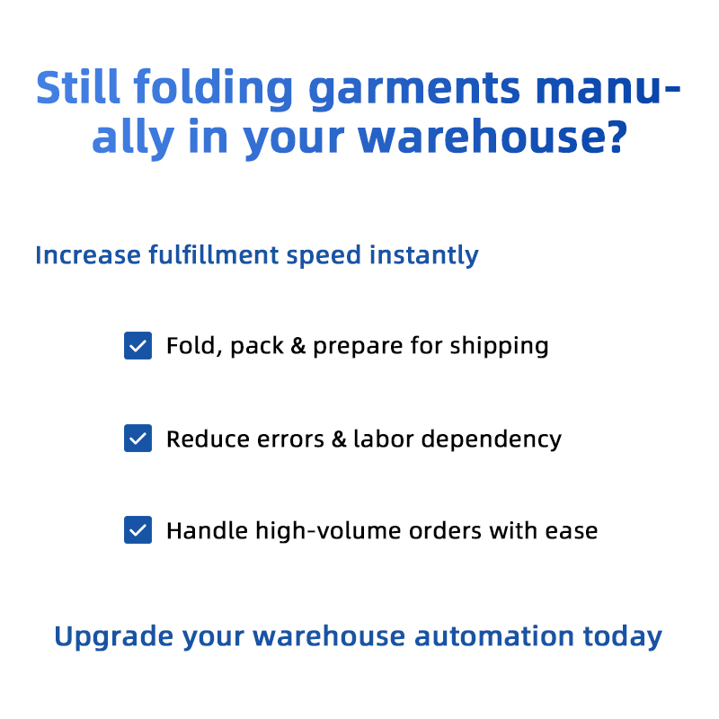 Apparel Fulfillment Automation Equipment For Warehouse