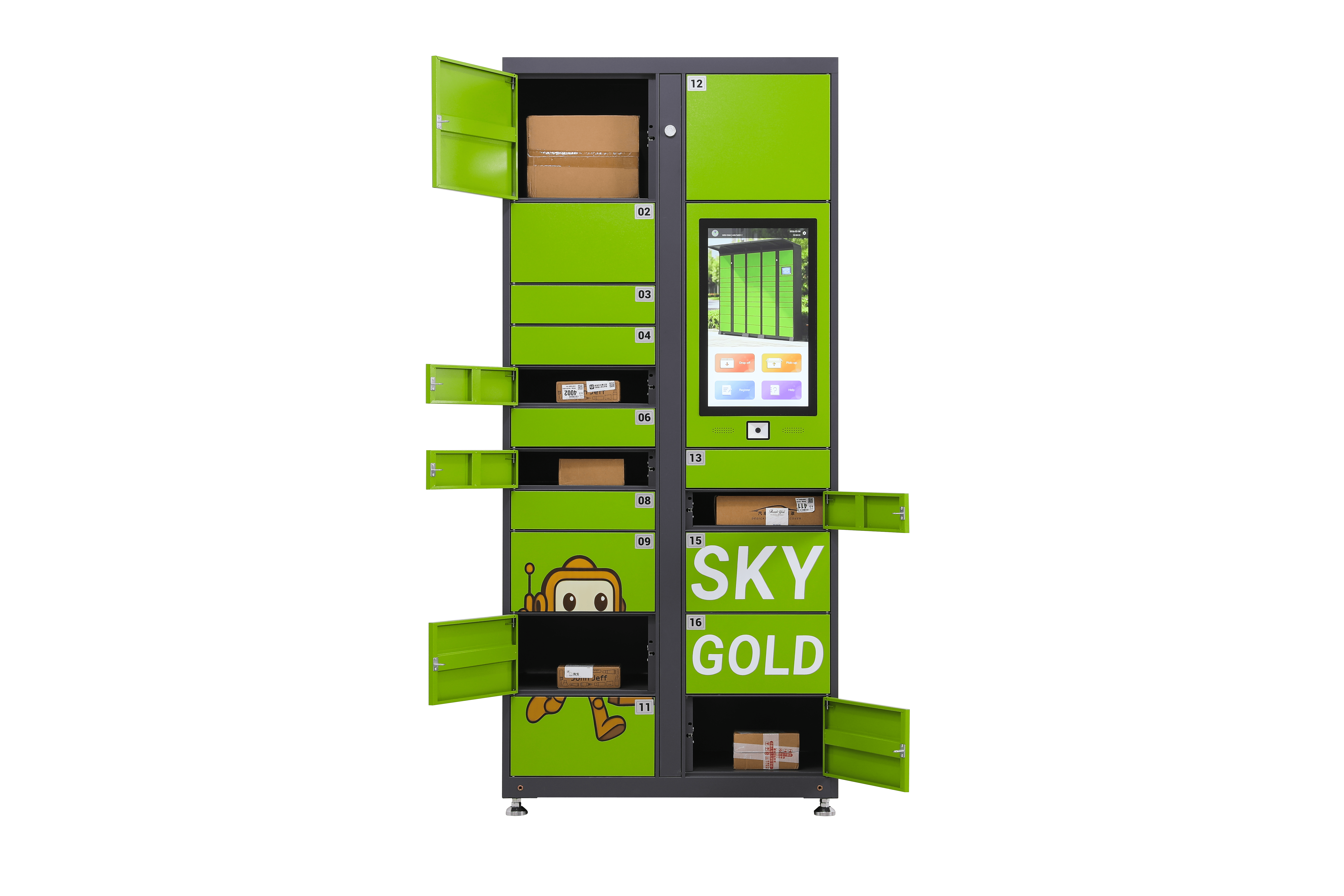 Smart Locker Inner Compartment