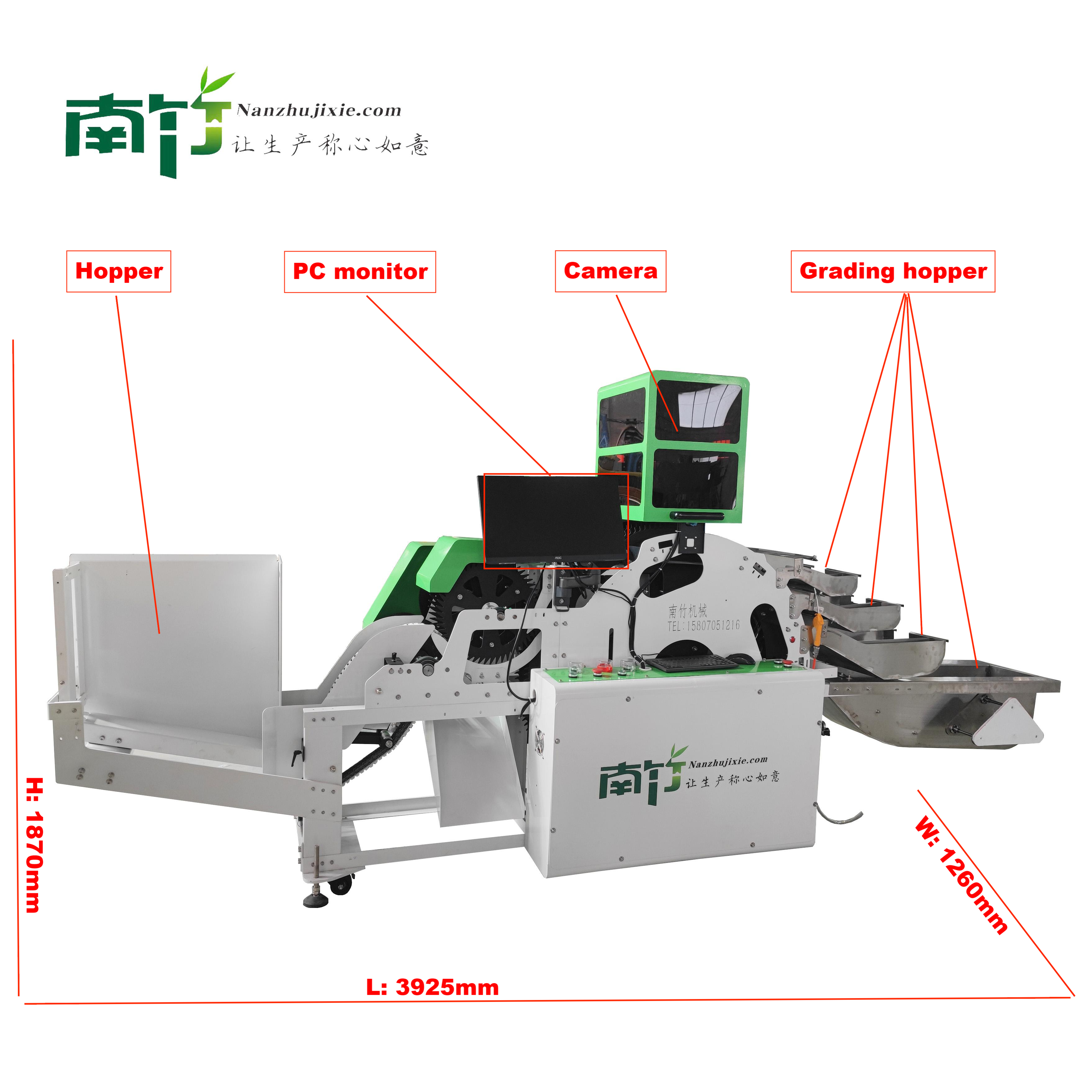 Intelligent AI Visual Quality Control Sorting Machine for Chopsticks