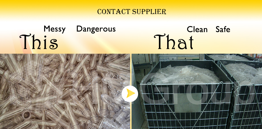 Optimized Logistics Turnover Easy Maneuvering Steel Structure Collapsible Roller Metal Container