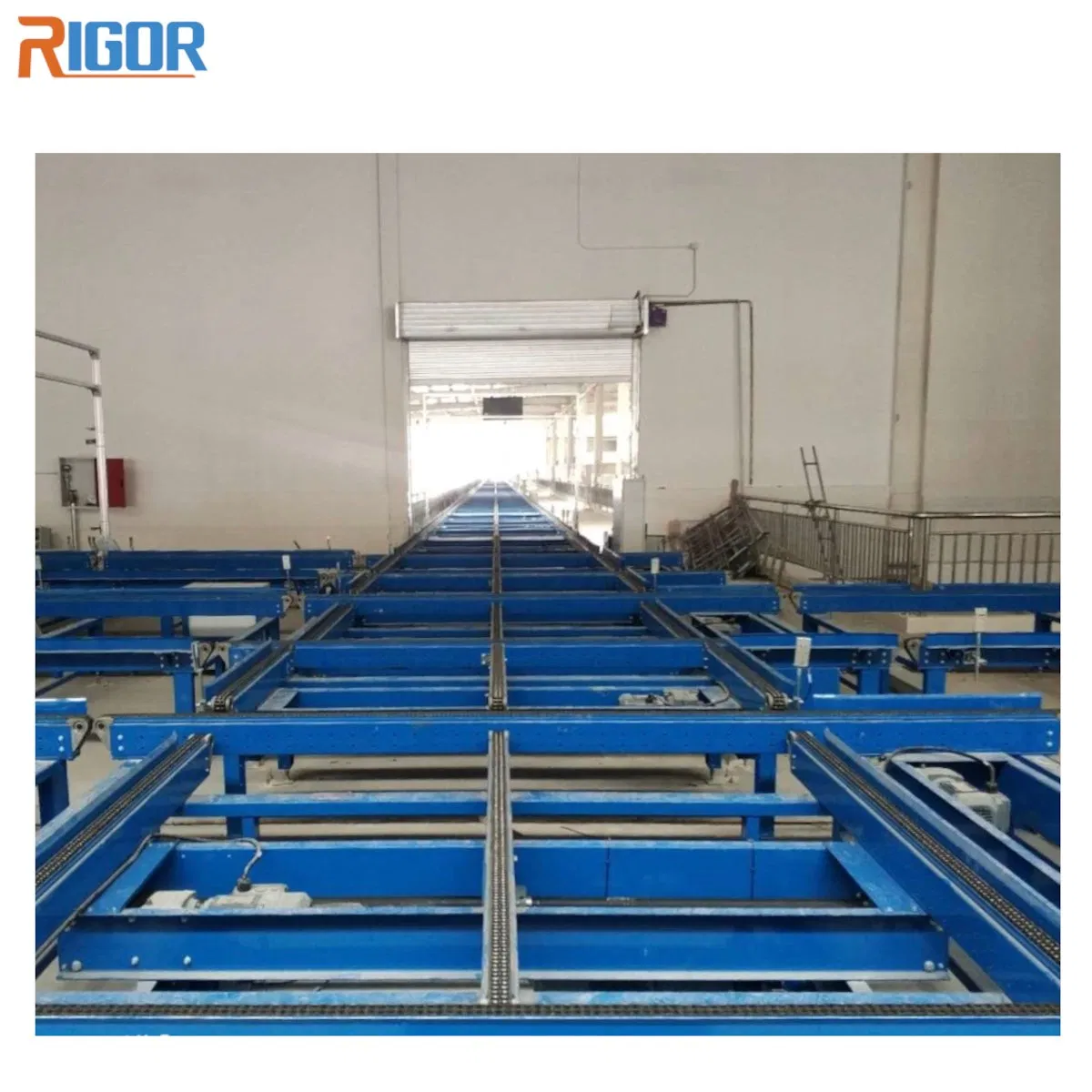 Customized Pallet Handling Efficient Material Handling Chain Conveyor Transfer Unit