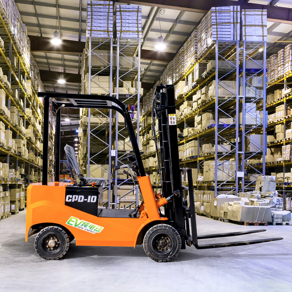 Forklift Side View