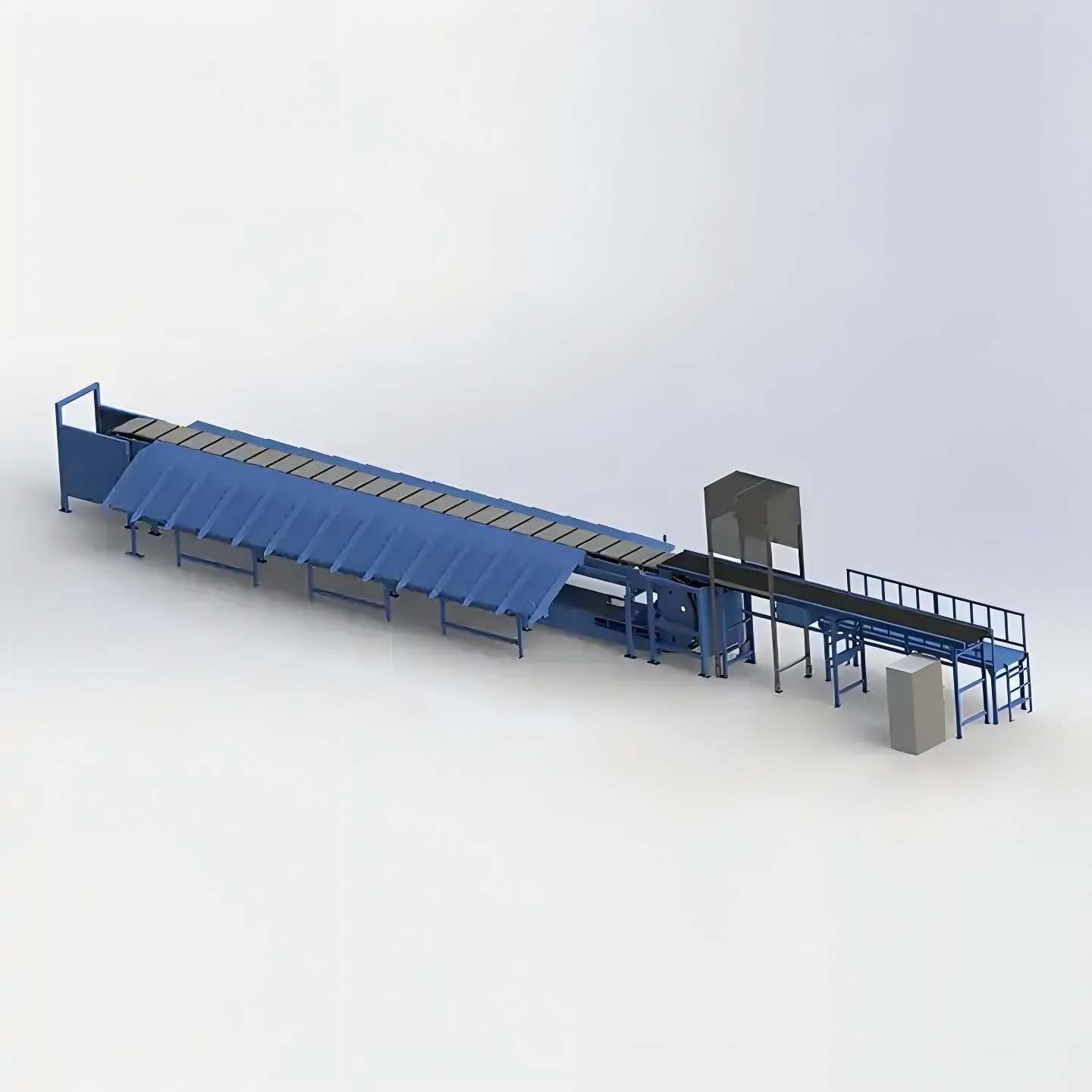 Ecommerce Automatic Parcel Sorting Belt Logistics Sorting Express Delivery Sorting Linear Cross-belt Sorting Machine