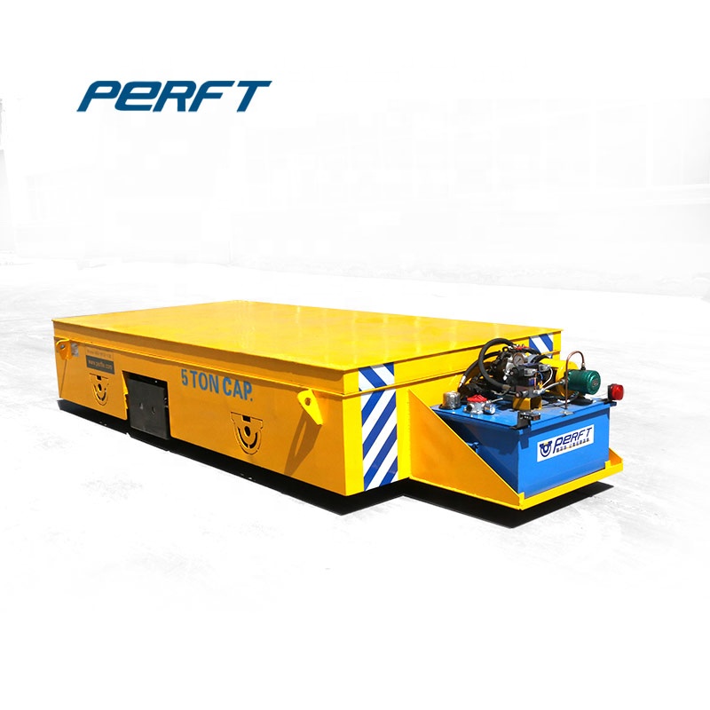 Bulk Container Loading Equipment Hydraulic Lift Platform Transfer Cart / Warehouse Lifting Equipment