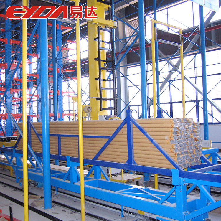 New Energy Automated Storage Retrieval System (ASRS) Smart Racking Customized Steel Industrial Shelves High Bay Warehouse Robot