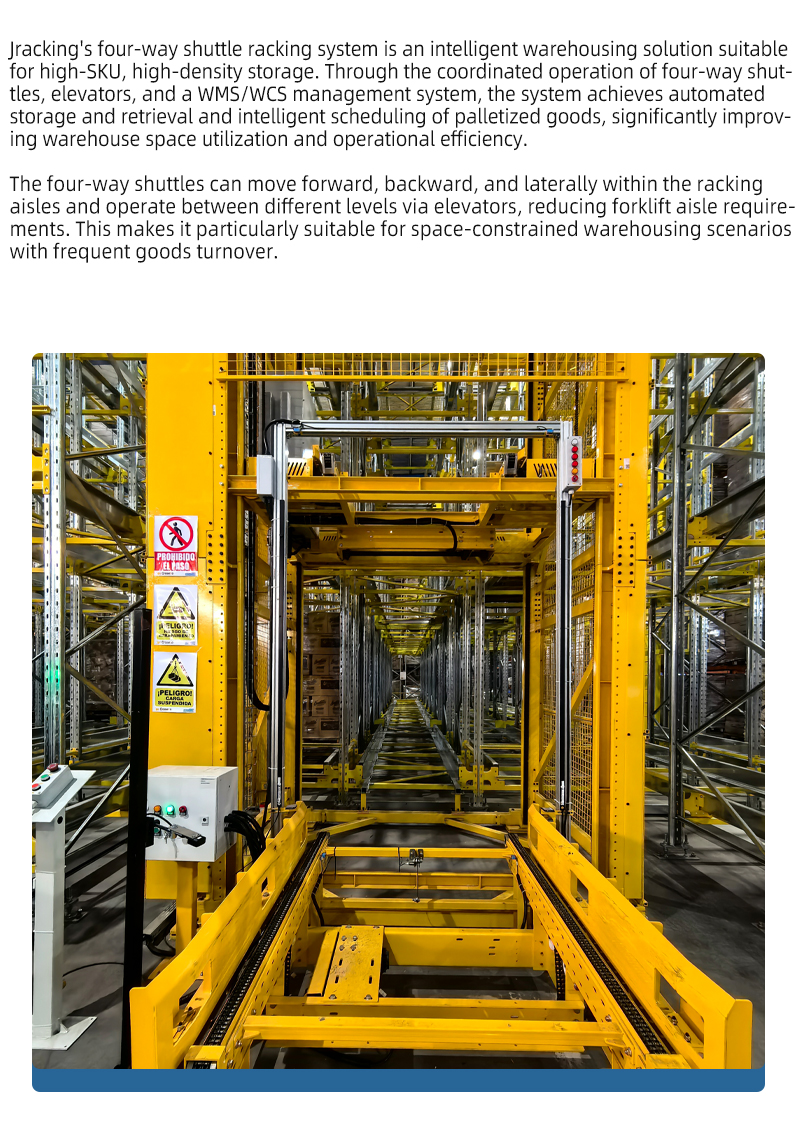 Four-Way Shuttle System Detail