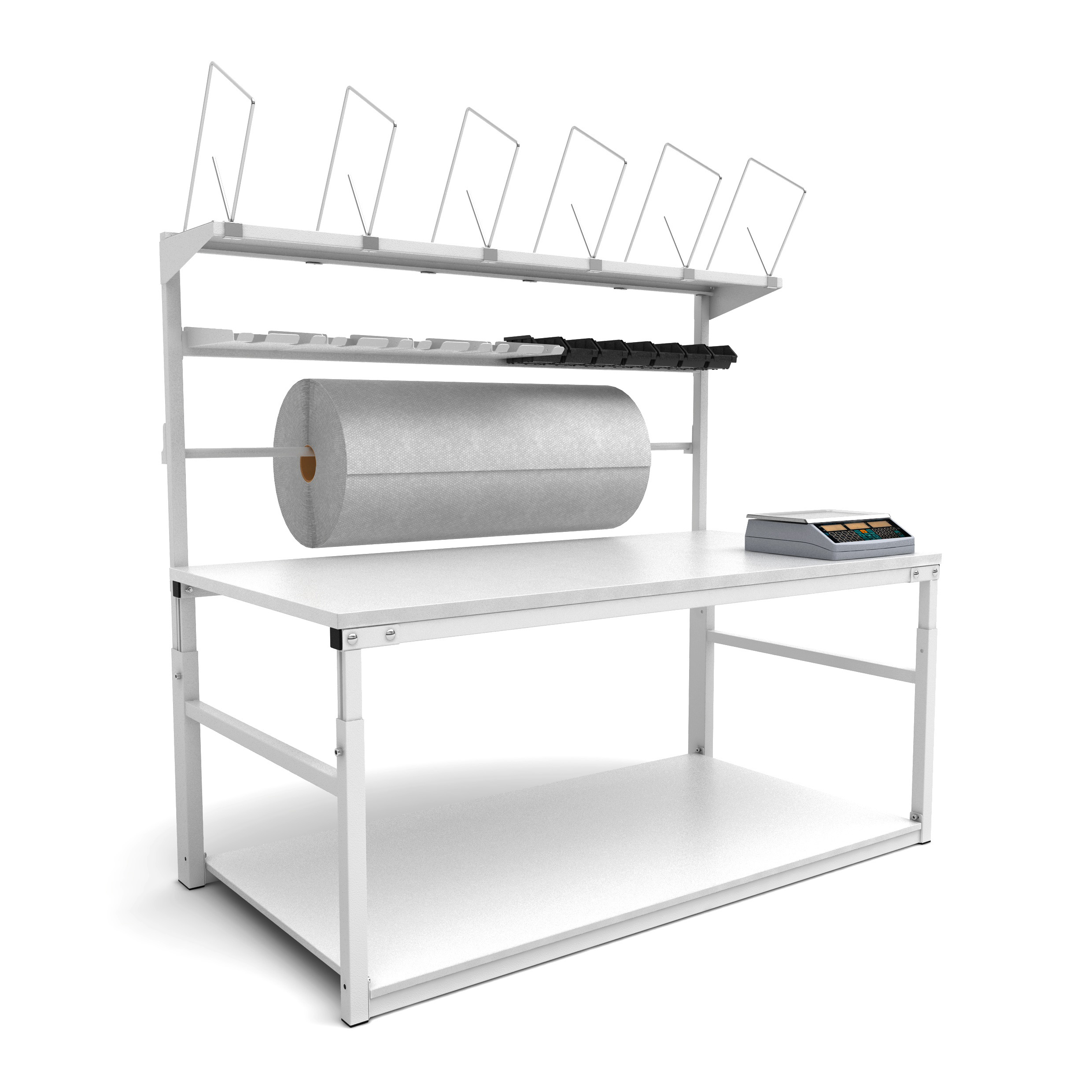 Large W1800mm Packing Station for Ecommerce Fulfillment and Logistics Centers