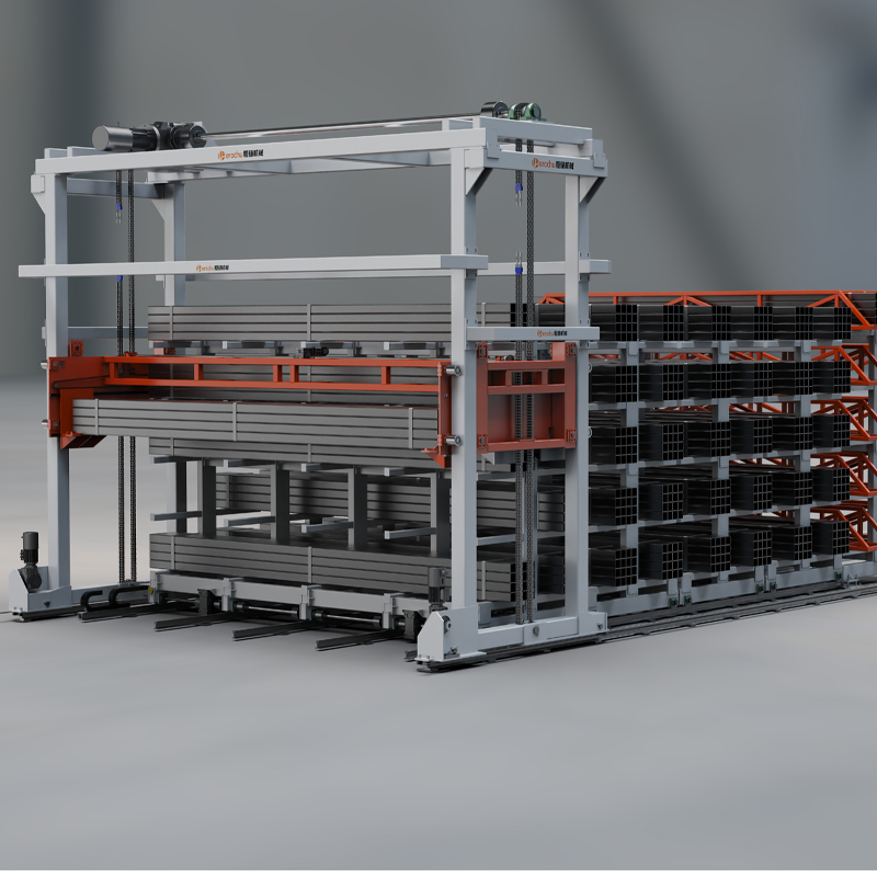 Fully Automatic Warehouse Storage System Integrated with Gantry Loading Robot