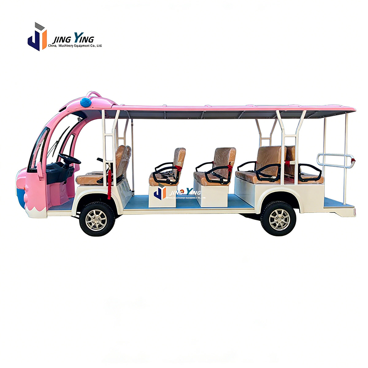 Factory Direct Sale Electric Cartoon Bus for Amusement Park and Scenic Area Transportation