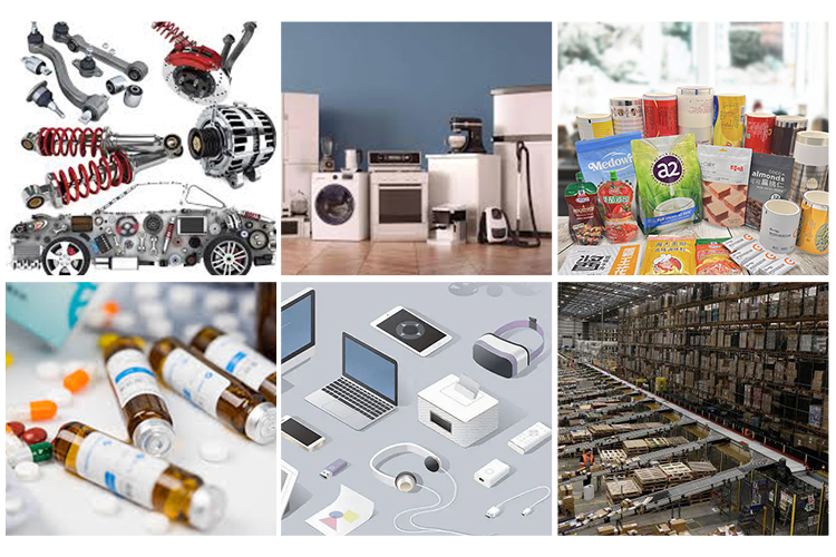 Conveyor industrial application sectors