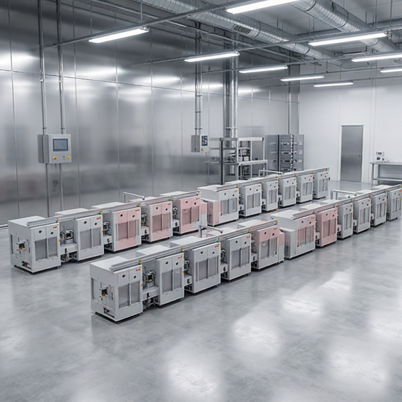 Air Pressure Distribution Valve Production Line for Electronic Semiconductor Industry