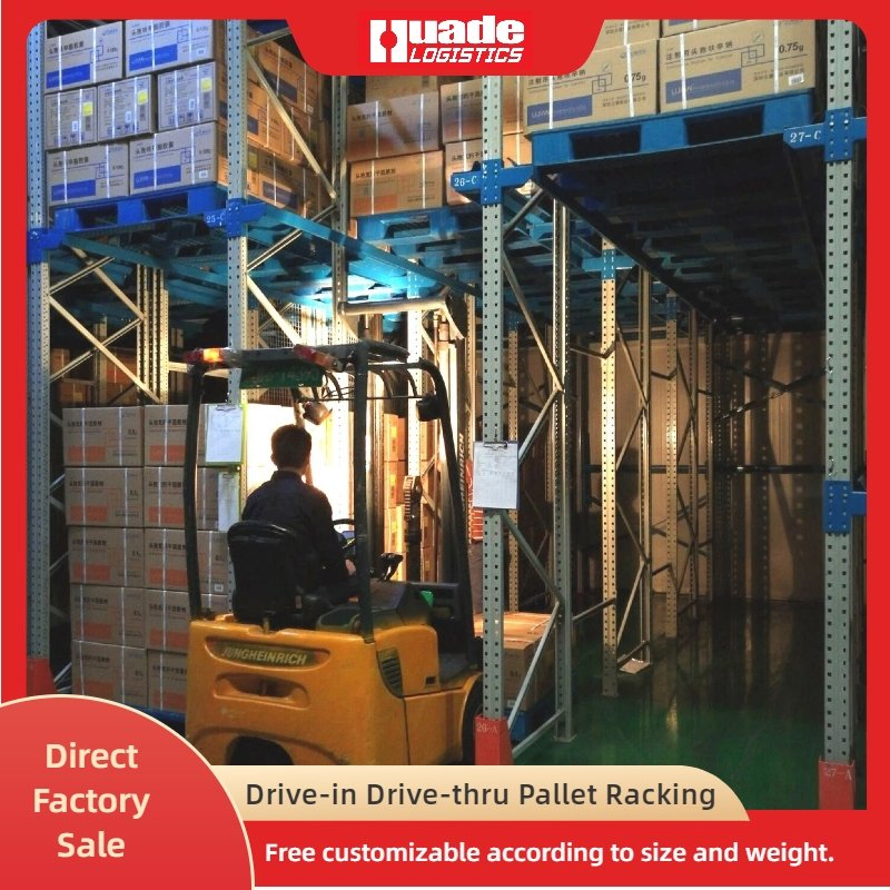 Automated Drive-in Drive-Through Racking System Solution for Intelligent Warehouse and Industrial Storage