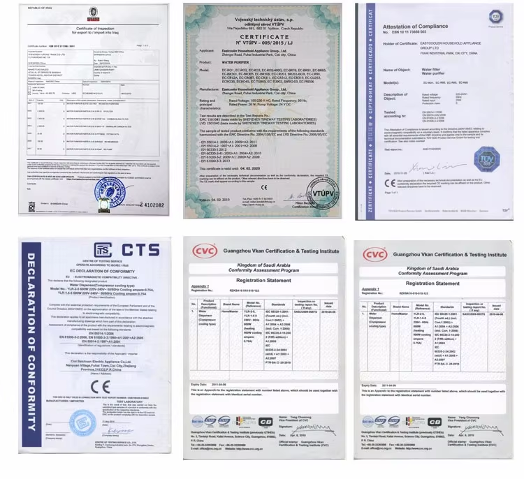 Certifications