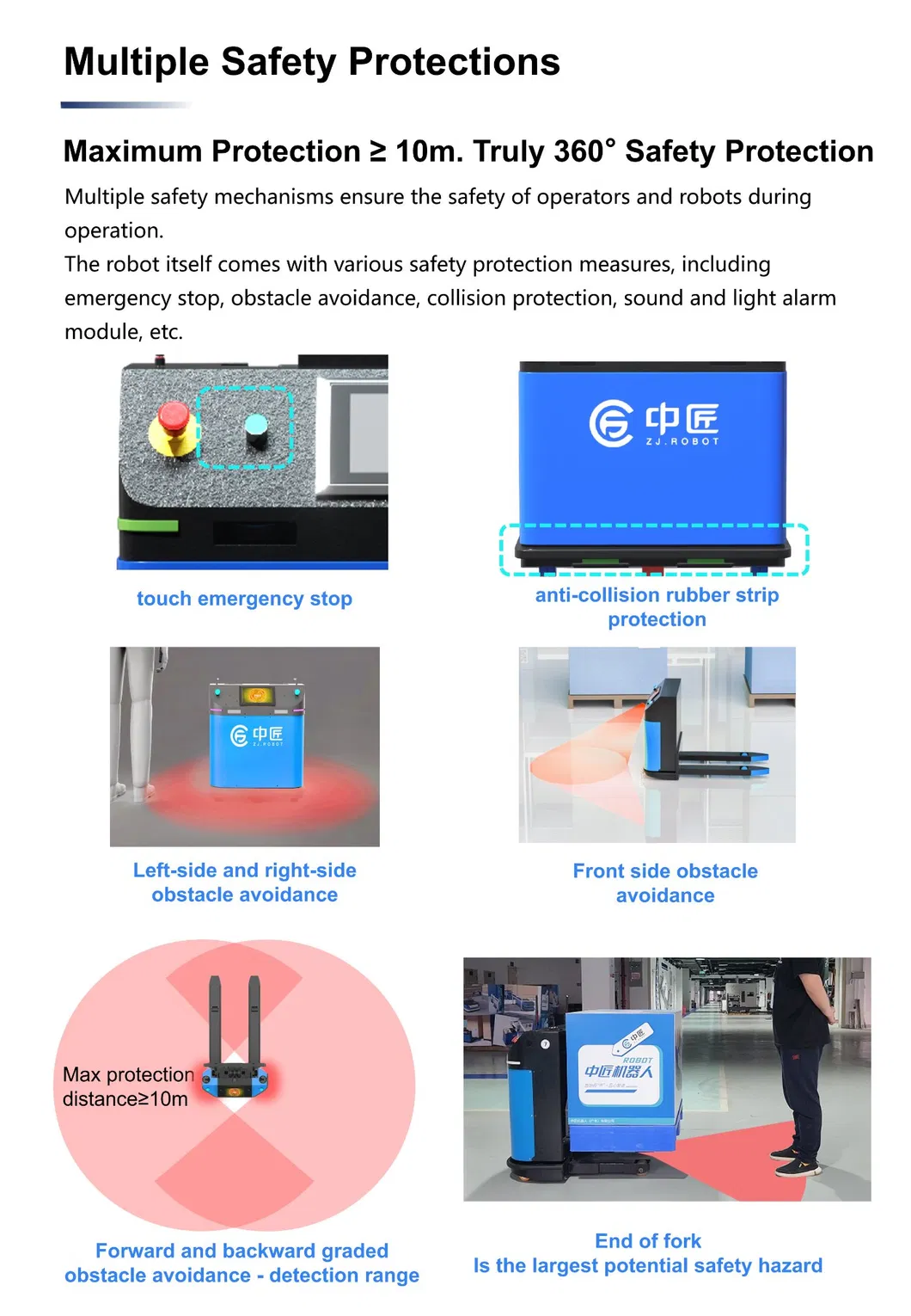 Smart Robotics for Logistics with Customizable Features for Transport