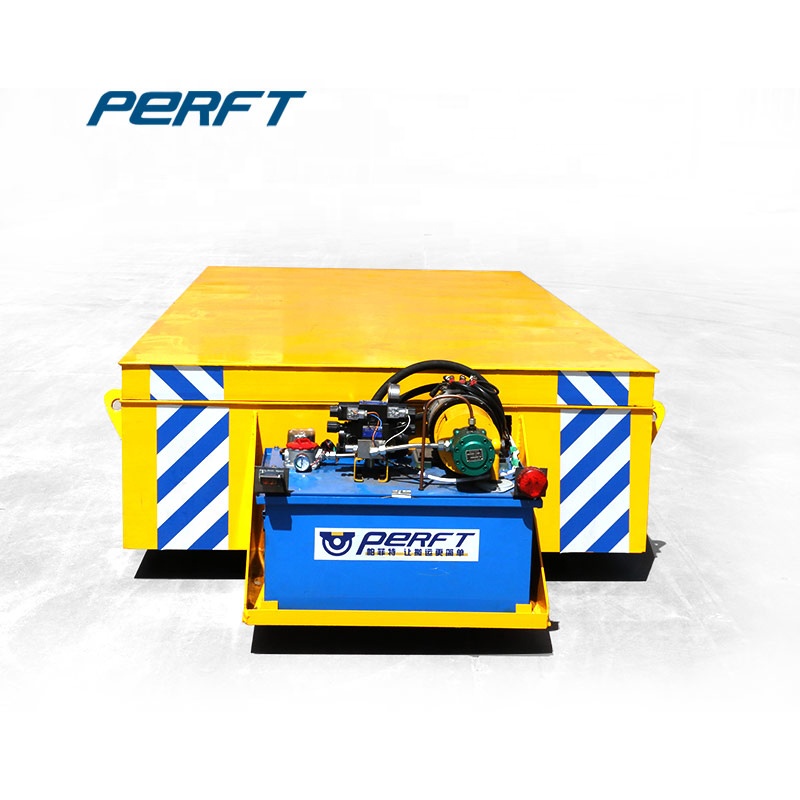 Bulk Container Loading Equipment Hydraulic Lift Platform Transfer Cart / Warehouse Lifting Equipment