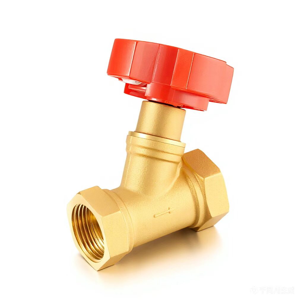 Brass Static Balance Valve Manual Flow Control Valve With Digital Lock For HVAC Heating Water System P16 200WOGForged Ball Valve
