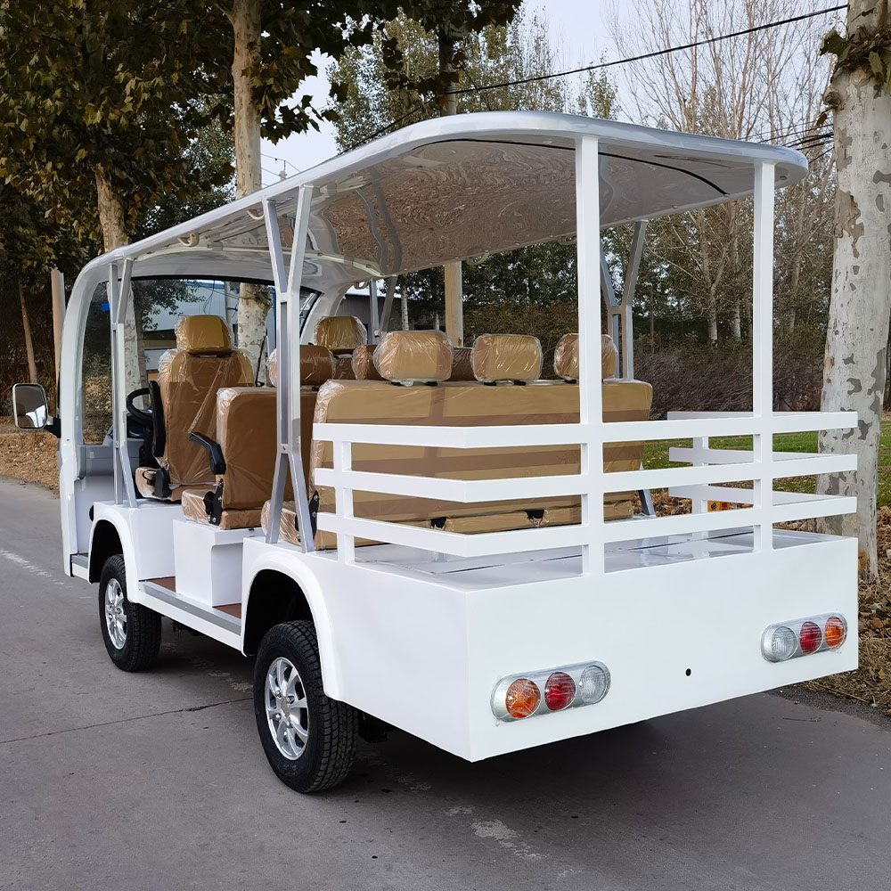 Factory Directly Supply Chinese Electric Cartoon Sightseeing Bus Coach with Variety of Cartoon Appearances 8-Passenger 30km/h