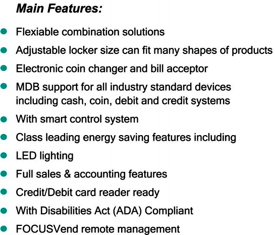 Main Features Details