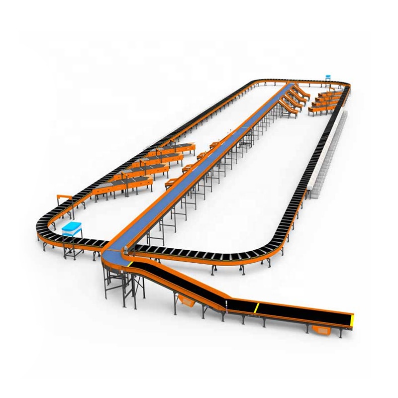 E-commerce Sort Parcel Logistic Sorting Conveyor Machine Wholesale Logistics Equipment Sorting Machine Line Conveyor