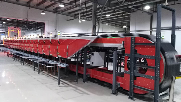 High-Throughput Linear Cross Belt Sorter, Plug-and-Play Warehouse Automation Conveyor System with DWS for E-commerce Fulfillment