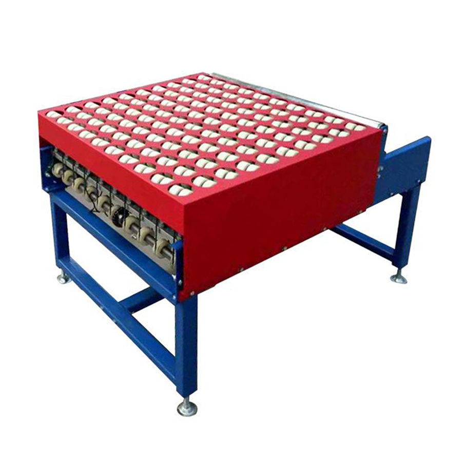 Rubber Belt Material Parcel Wheel Sorter Roller Sorting Conveyor System for Manufacturing Plant