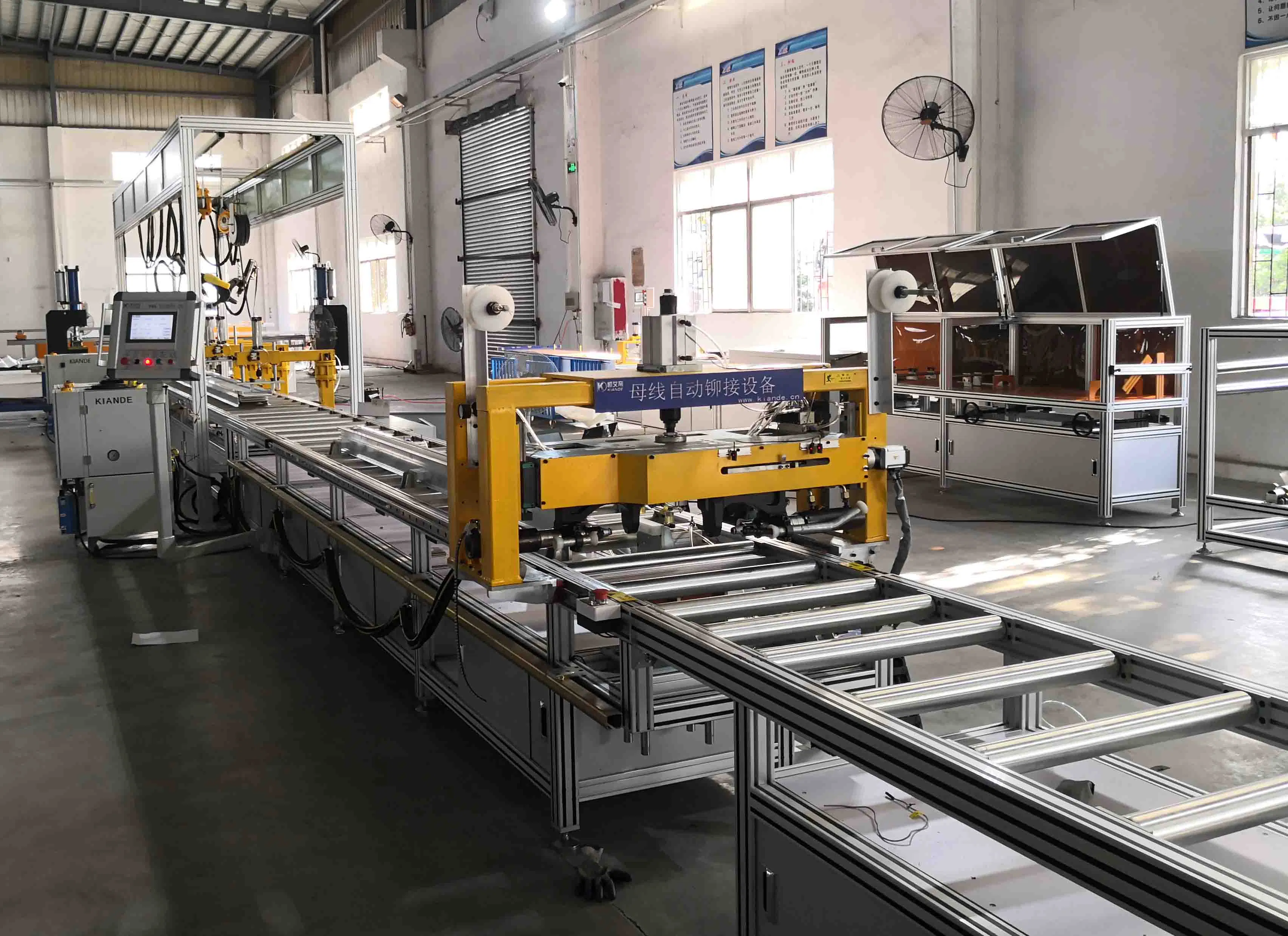 High-Efficiency Compact Busduct Production Line for Global Distribution