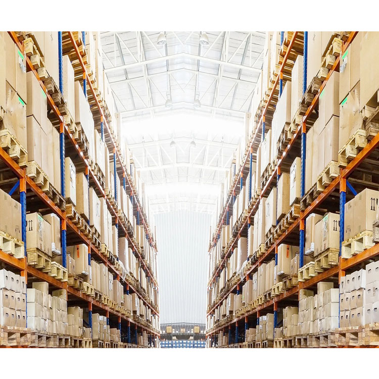 Commercial Grade Warehouse Rack Multi Level Pallet Racking System For Large Scale Logistics And Distribution Center
