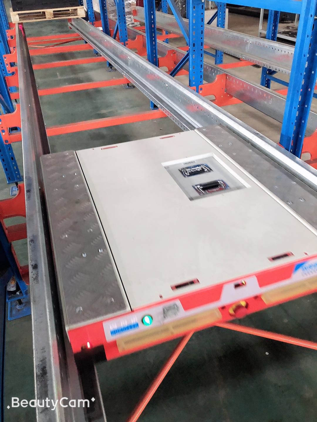 Freeze-Ready Shuttle System, Minus 30 &deg;C Automated Storage Robot for Cold-Chain Warehouse Automation with WMS Integration