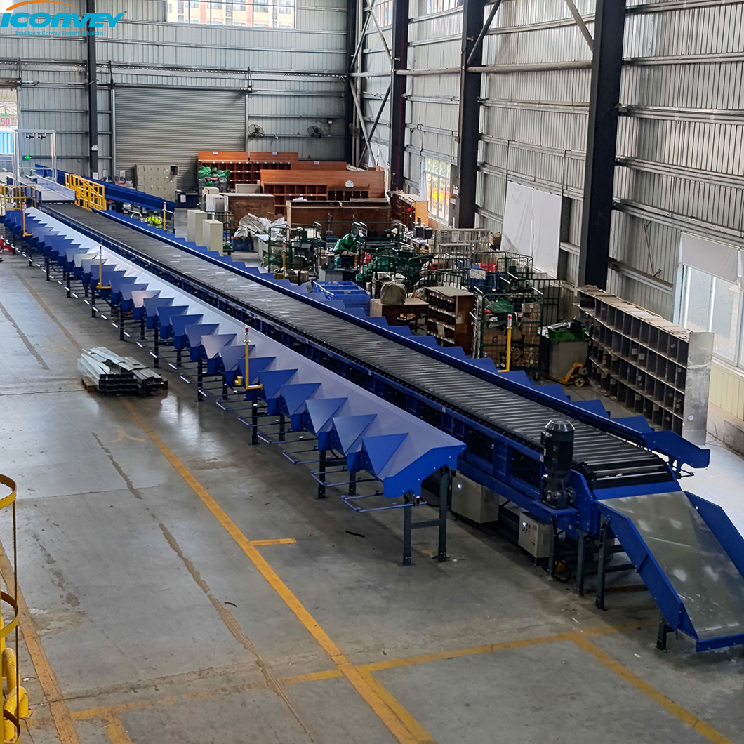 Iconvey Parcel Cycling Sortation Conveyor Parcel Sorting Machine