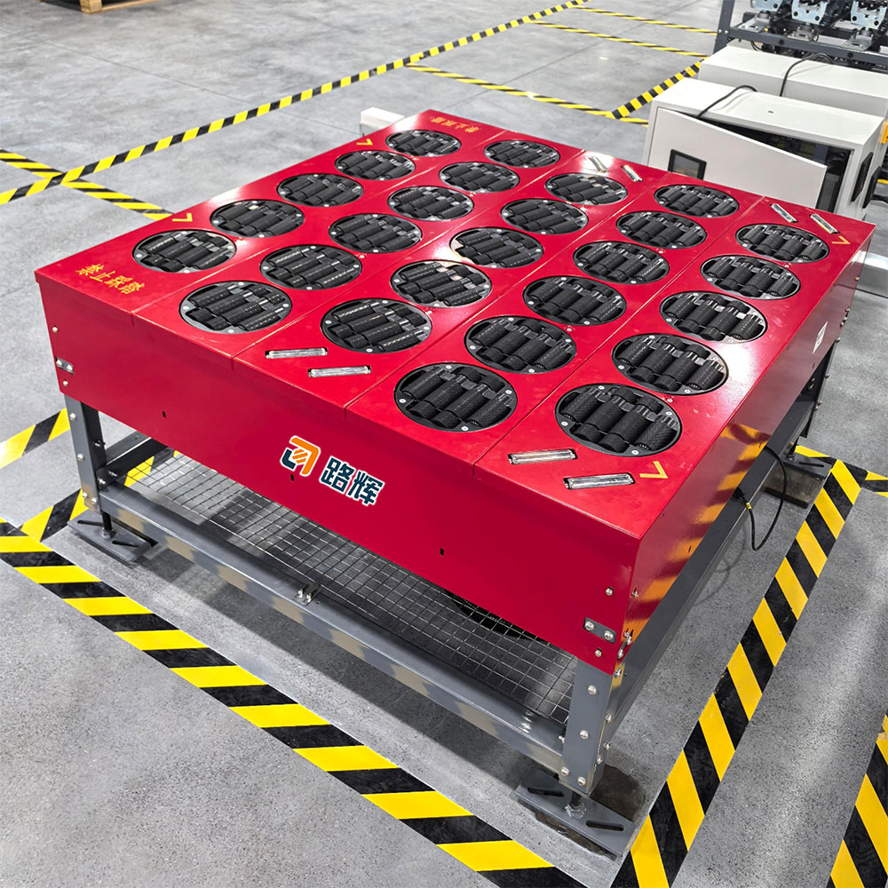 LUHUI Logistics Package Sorting Equipment 90 Degree Electric Sorter Wheel Sorting Parcel Handler Machine