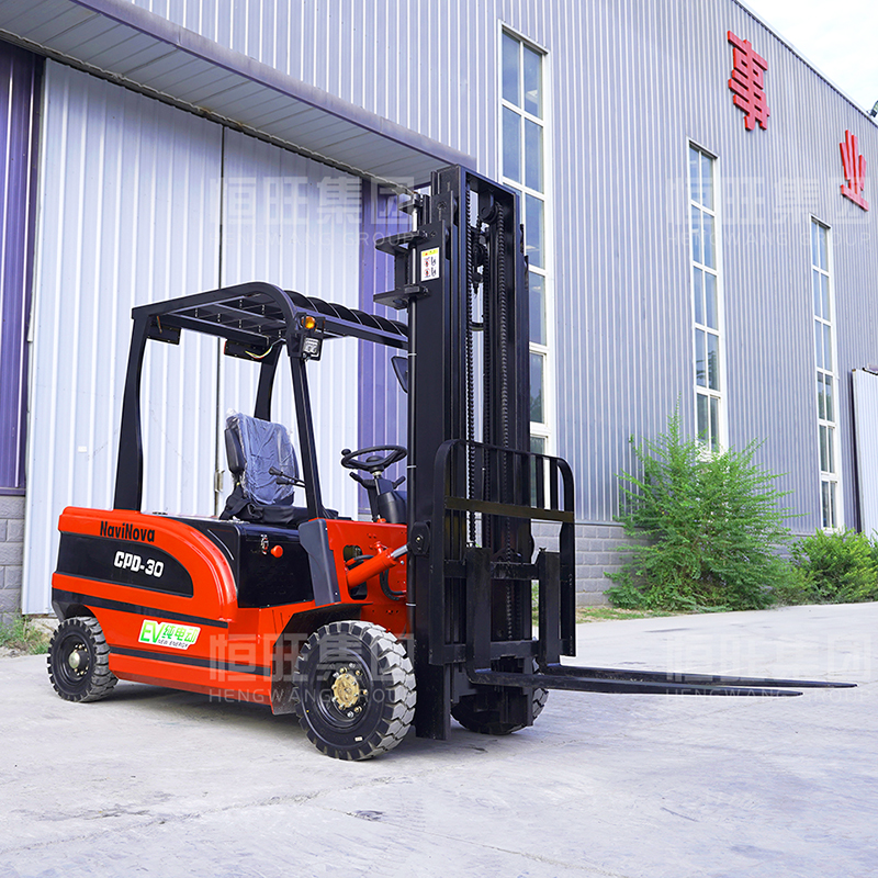 Manufacturer-Sold Automatic Flanking Forklift Powered Pallet Truck for Retail Industries